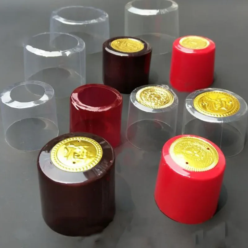 Wine Beer And Liquor - 100X PVC butelka wina folia termokurczliwa