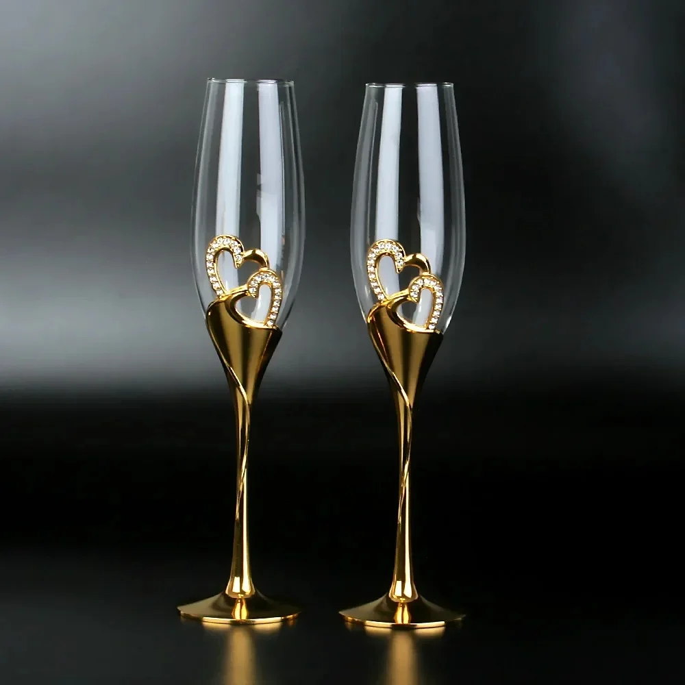 Champagne Flute Pair - Eleganckie kieliszki do szampana w kształcie