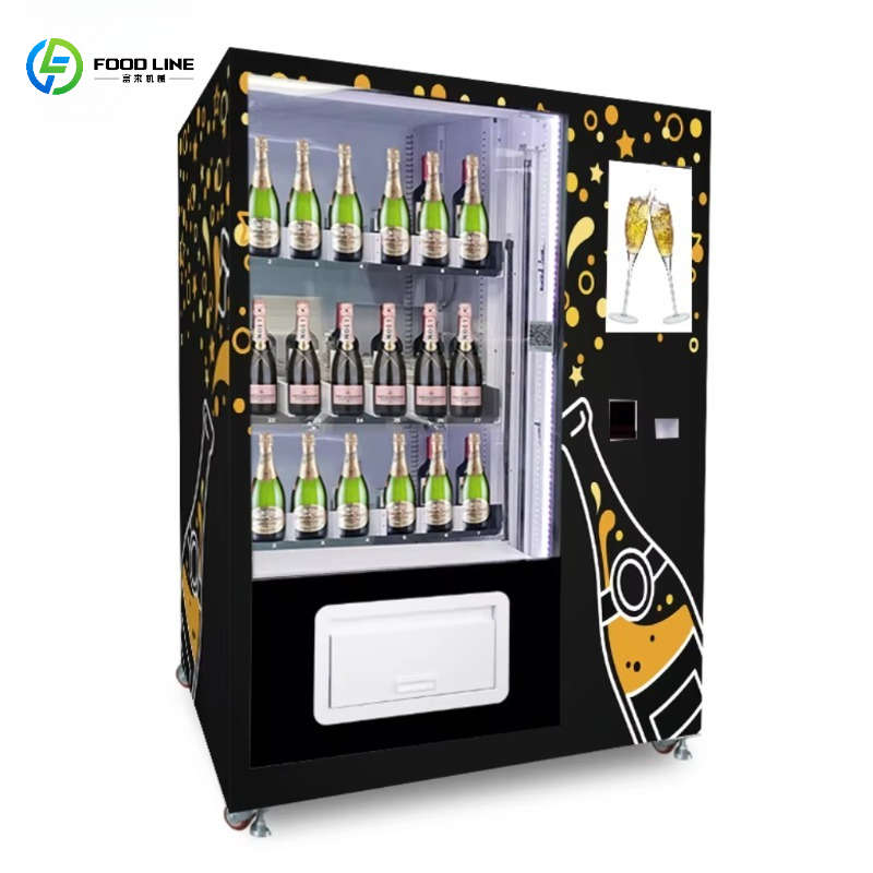 Wine In Beer Bottle - Automat do napojów z systemem podnoszenia,