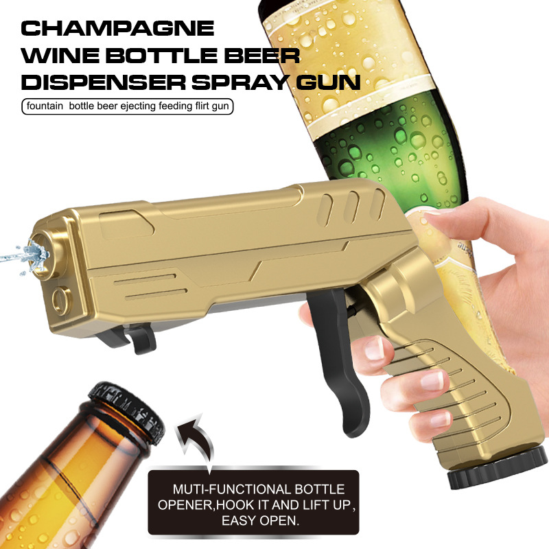 Beer Wine Hobby - Pistolet do rozpylania szampanu, wina, piwa,