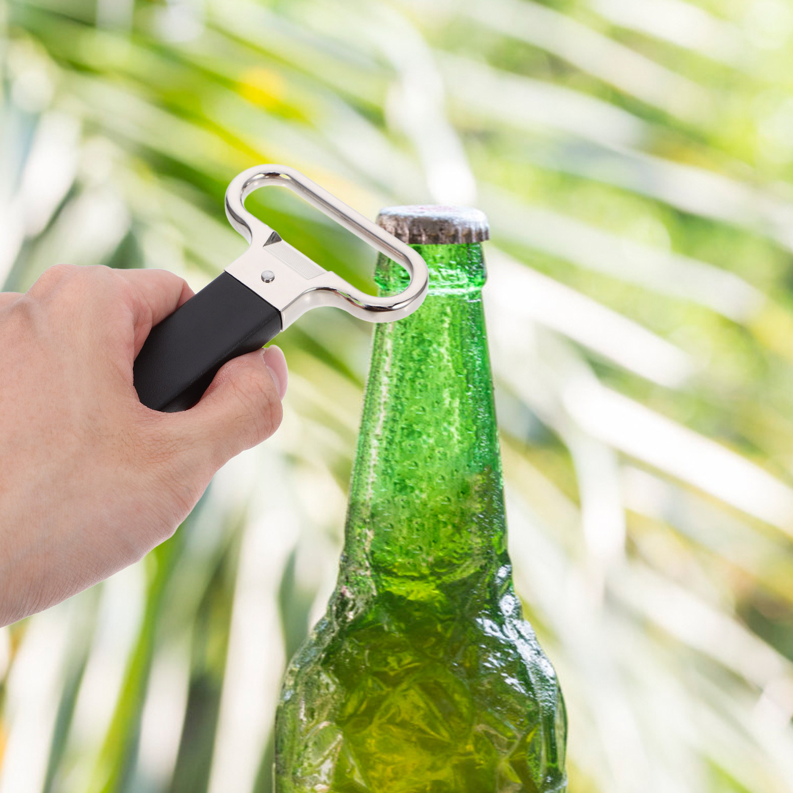 Wine In Beer Bottle - Wielofunkcyjny otwieracz do butelek ze stopu