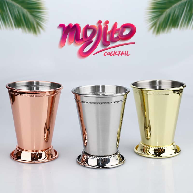 Wine Beer Mixed Drinks - 350ml kubek miętowy ze stali nierdzewnej
