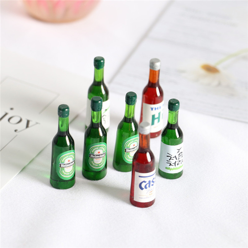 Wine Beer And Liquor - 5 sztuk domek dla lalek Mini