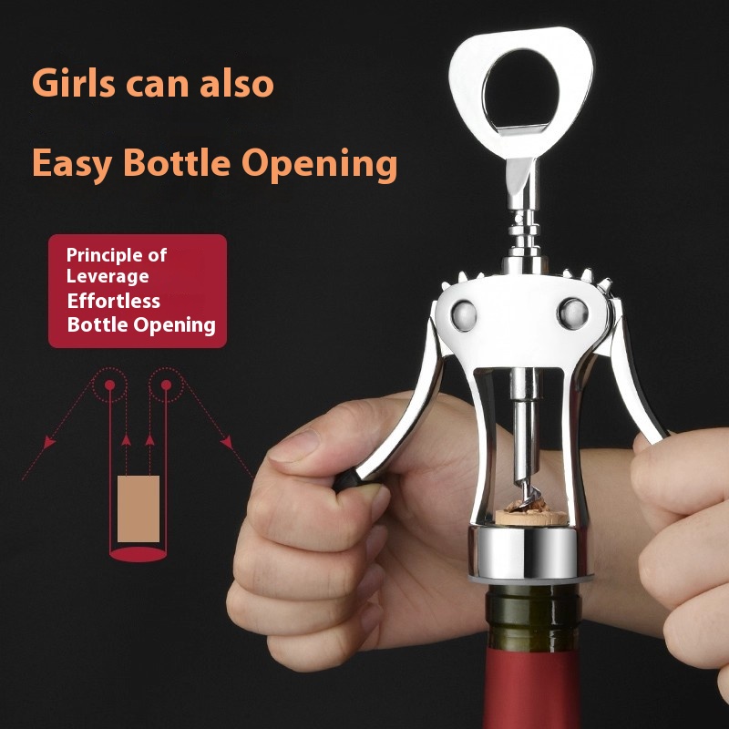 Wine In Beer Bottle - Otwieracz do wina Gianxi, wielofunkcyjny otwieracz