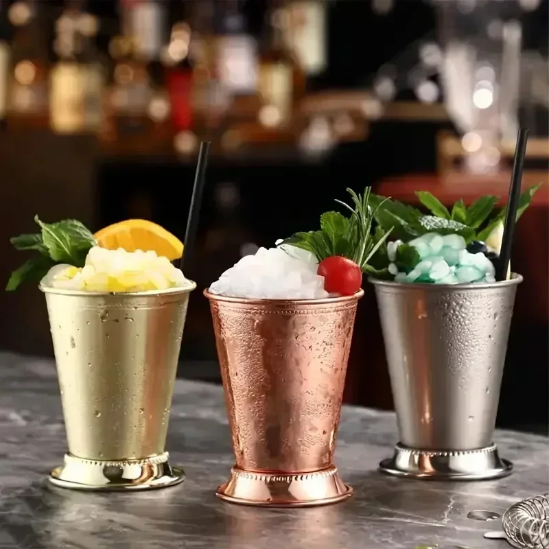 Wine Beer Mixed Drinks - Kubek do Mint Julep ze stali