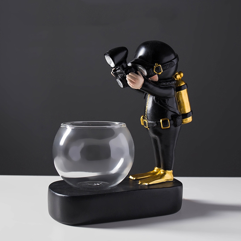 Wine Beer Mixed Drinks - Kreatywne szkło w kształcie astronauty 250