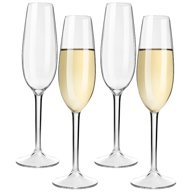 Champagne Flute Pair - MICHLEY 2/4 szt. Niezniszczalne flety do