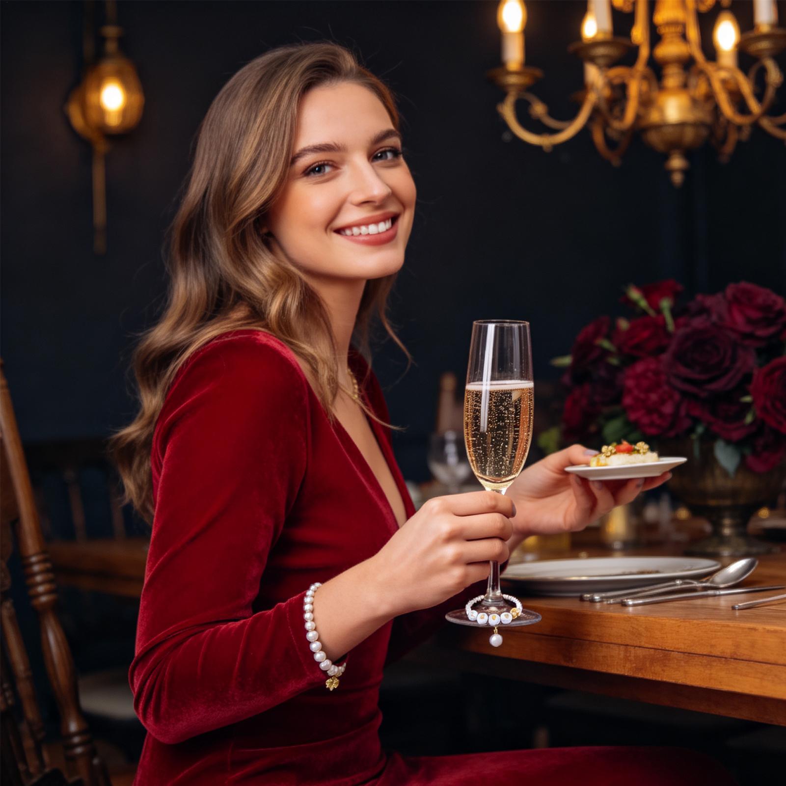 Ozdoby do kieliszków z koralik – Wine & Beer Shop recenzja i cena