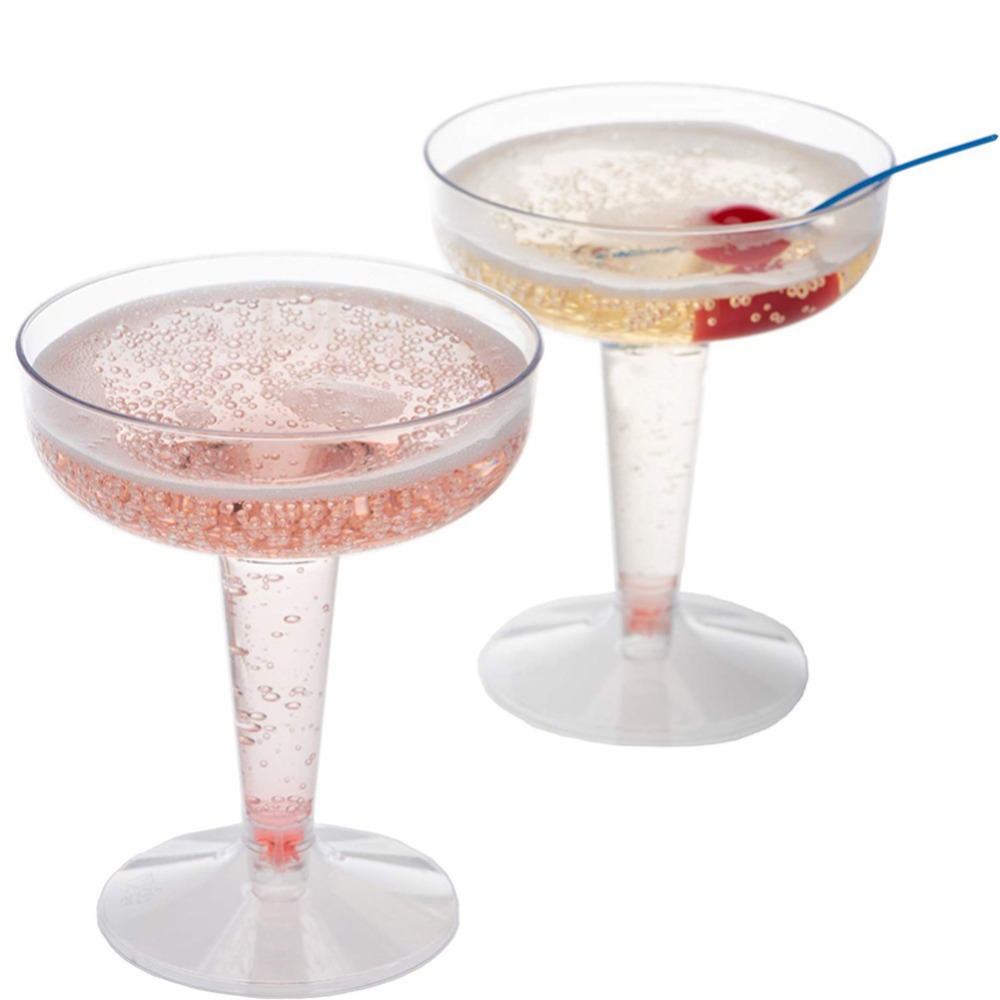 10szt Przezroczysty plastikowy – Champagne Flute Pair recenzja i cena