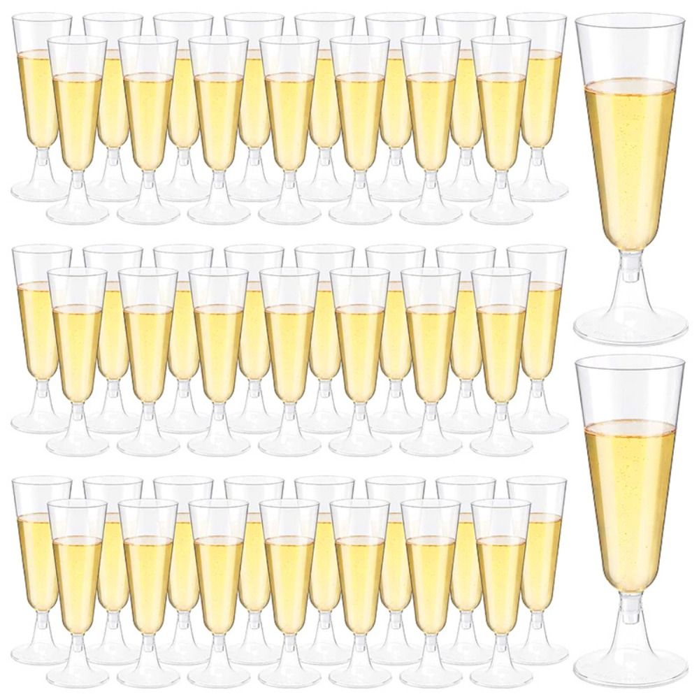 10szt Przezroczysty plastikowy – Champagne Flute Pair recenzja i cena