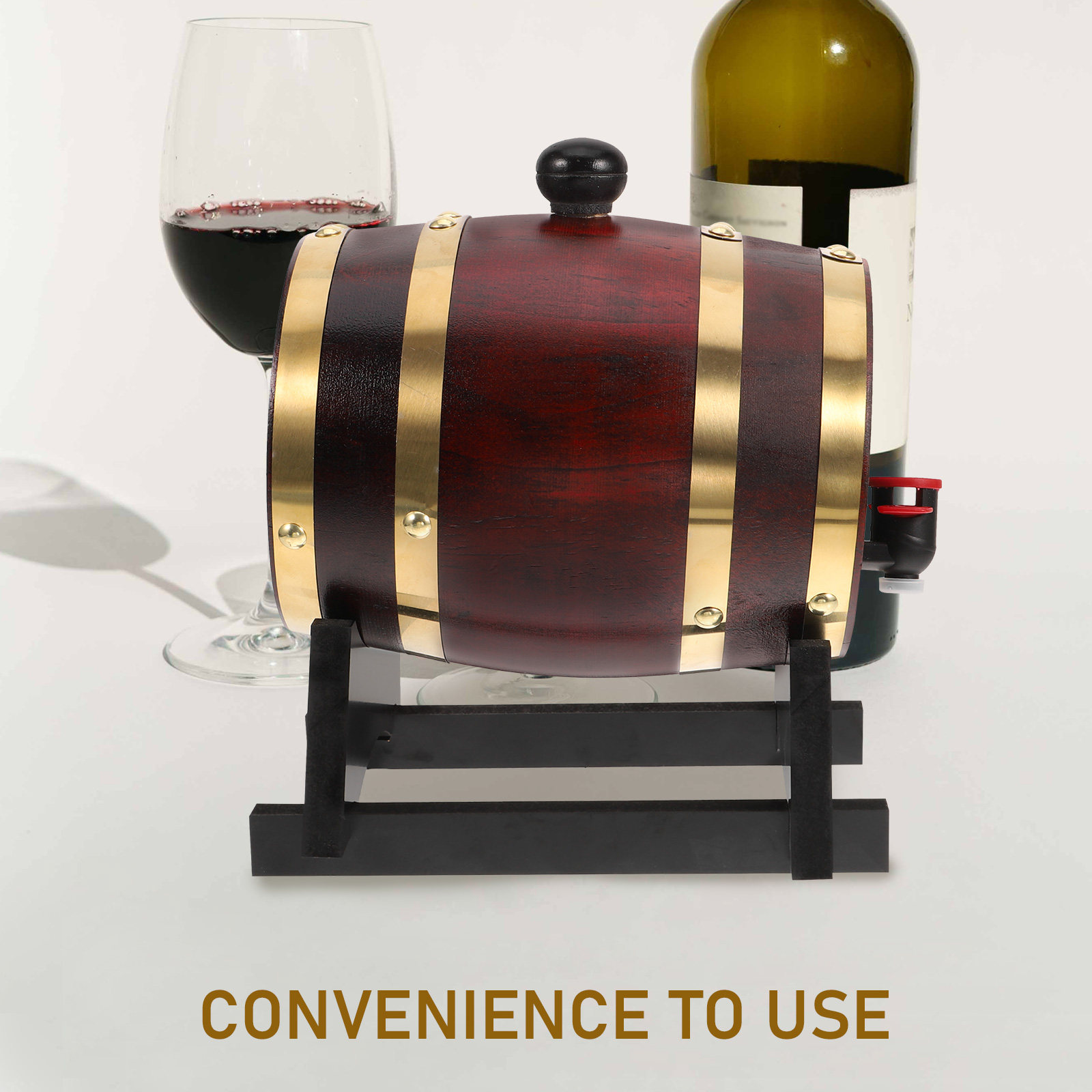 1 zestaw drewnianej beczki na  – Wine Beer And Liquor recenzja i cena