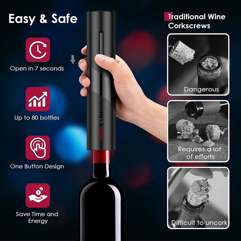 Akumulatorowy wielofunkcyjny e – Wine In Beer Bottle recenzja i cena