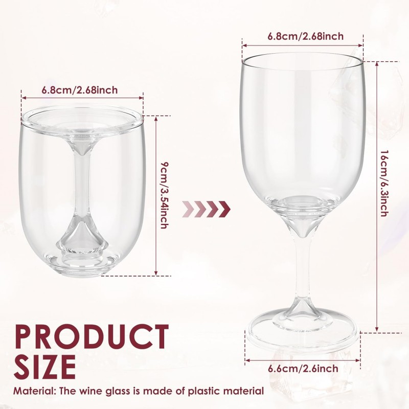 Składane kieliszki do wina, pr – Wine & Beer Shop recenzja i cena