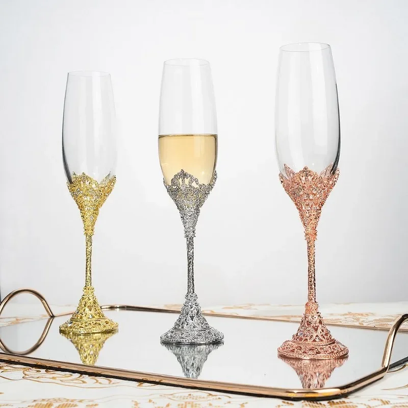 Nowy reliefowy flet do szampan – Champagne Flute Pair recenzja i cena