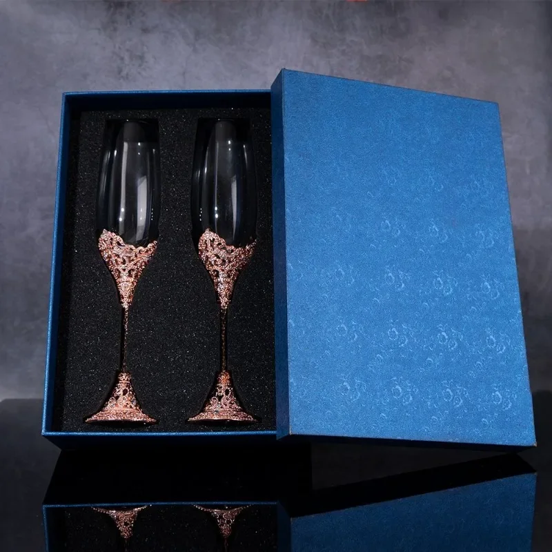 Nowy reliefowy flet do szampan – Champagne Flute Pair recenzja i cena