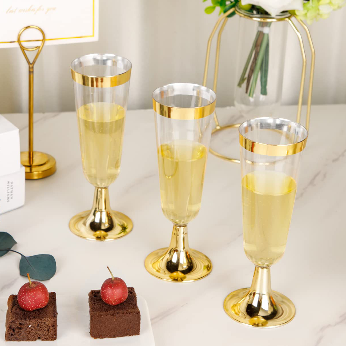 50 sztuk 5 uncji jednorazowy k – Champagne Flute Pair recenzja i cena