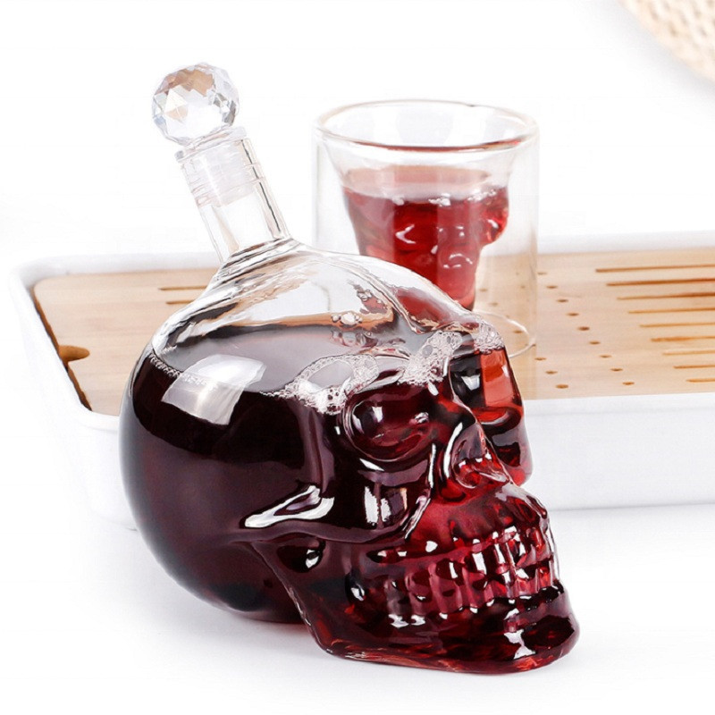 Kreatywna karafka z czaszką bu – Whisky Beer And Wine recenzja i cena