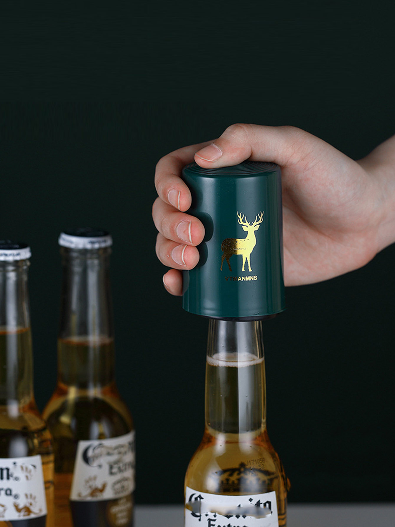 1 szt. Automatyczny otwieracz  – Wine In Beer Bottle recenzja i cena