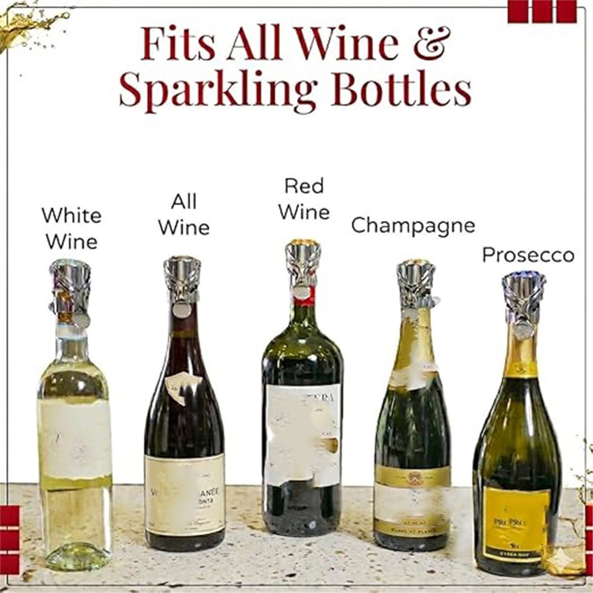 (A02R) 2 szt. Korek do wina i  – Wine & Beer Shop recenzja i cena