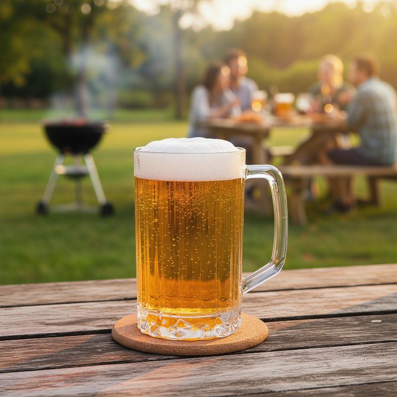 1 SZT. Akrylowy Kufel do Piwa  – Wine Beer And Liquor recenzja i cena