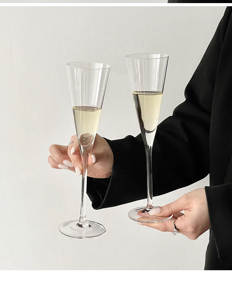 Francuskie romantyczne kielisz – Champagne Flute Pair recenzja i cena