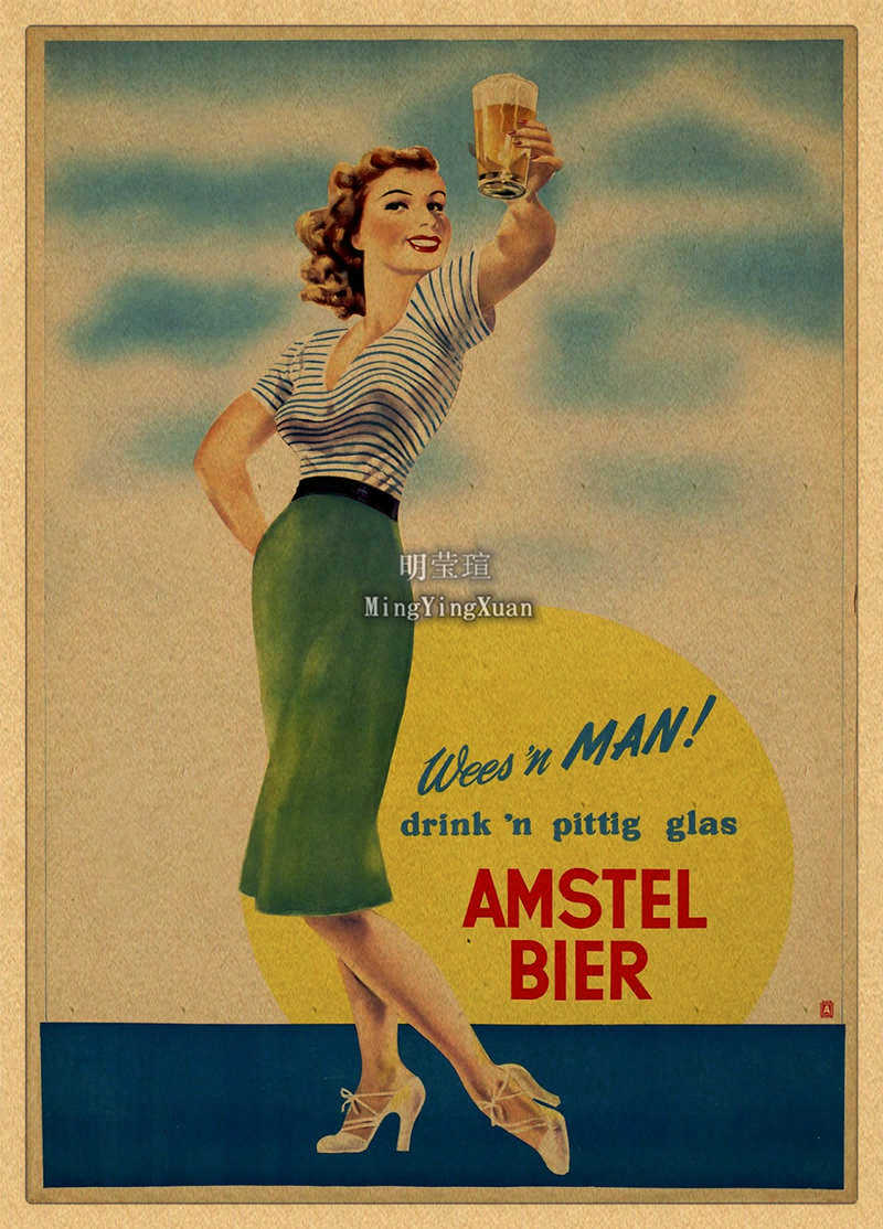 Vintage Piwo Wino Napój Wykres – Wine Beer Mixed Drinks recenzja i cena