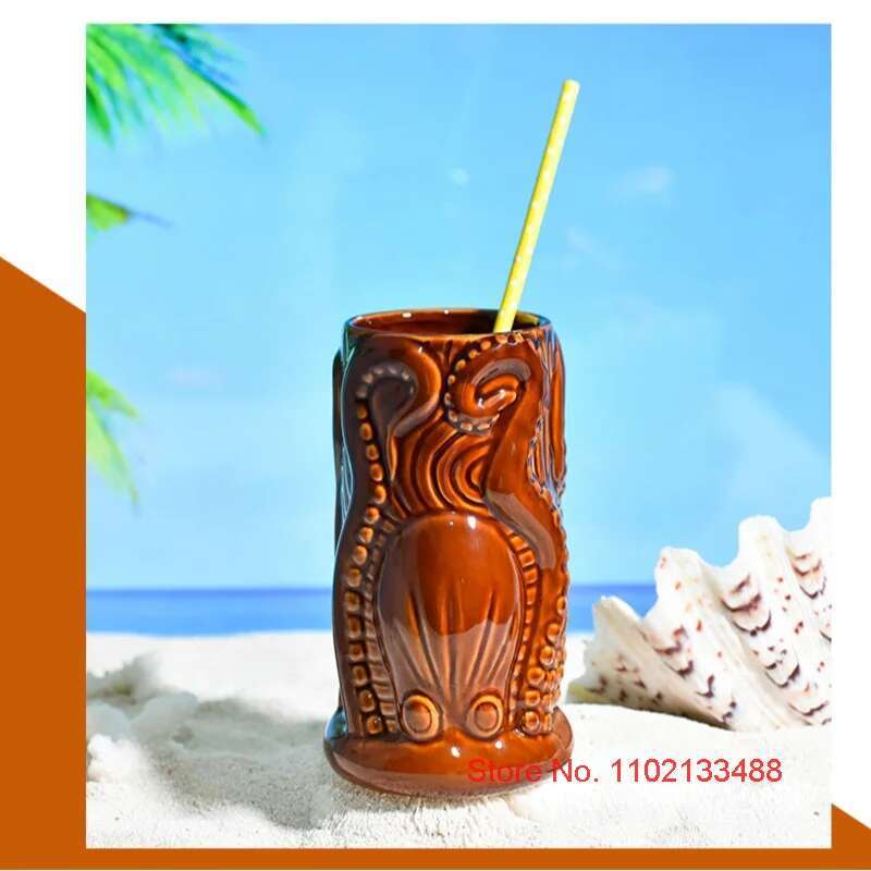 Kubek koktajlowy TIKI Bar Hawa – Wine Beer Mixed Drinks recenzja i cena