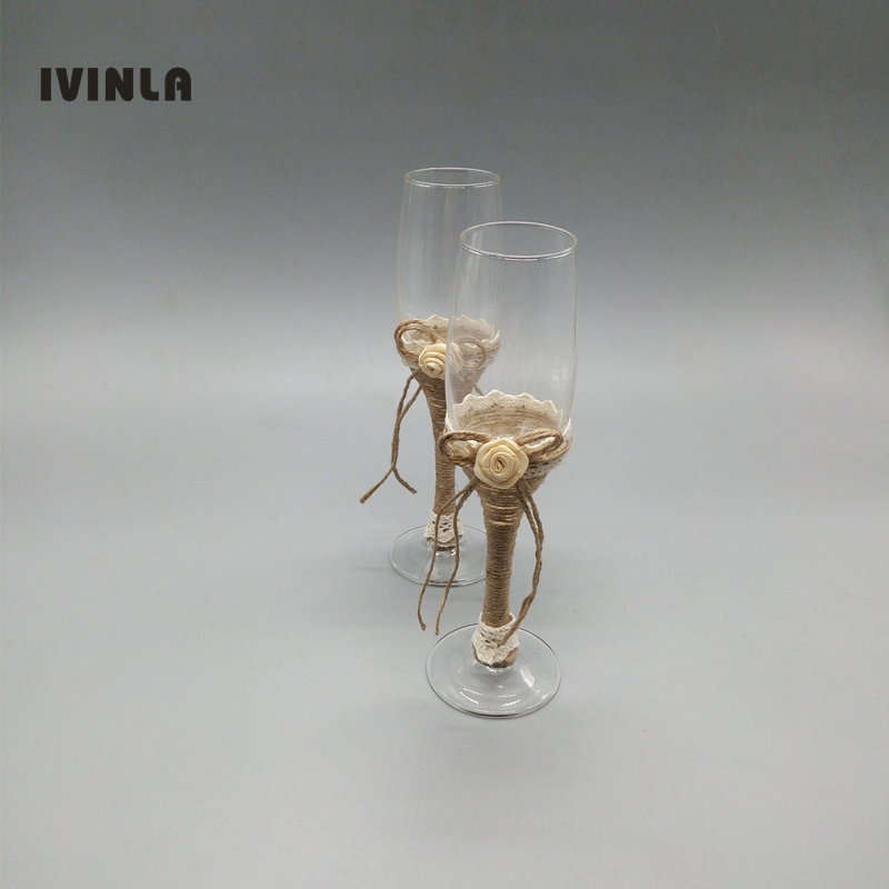 Popularna para rustykalnych ki – Champagne Flute Pair recenzja i cena